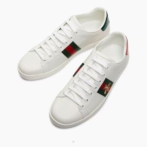 Signature Ace Bee Embroidered Sneakers